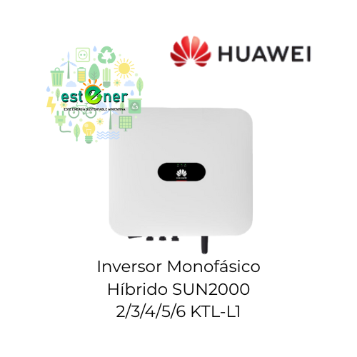 ESTENER INVERSOR MONOFASICO HIBRIDO HUAWEI SUN2000-2-3-4-5-6 KTL-L1