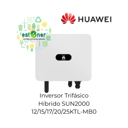 Inversor Solar Híbrido Trifásico Huawei SUN2000-15K-MB0 (15 kW)