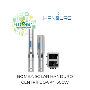 Kit de Bombeo Solar Handuro 1500 W – 4” Centrífuga de Alto Caudal