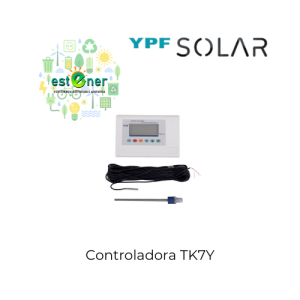 Controladora Solar TK-7Y para Termotanque Solar | Control de Temperatura