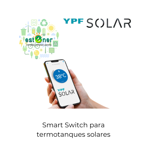 Smart Switch & Temp para Termotanque Solar | Control por WiFi y Temperatura