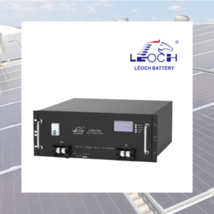 Batería de Litio Leoch LR24-200 25.6V 200Ah Rack LiFePO4 con BMS y Comunicación CAN/RS485