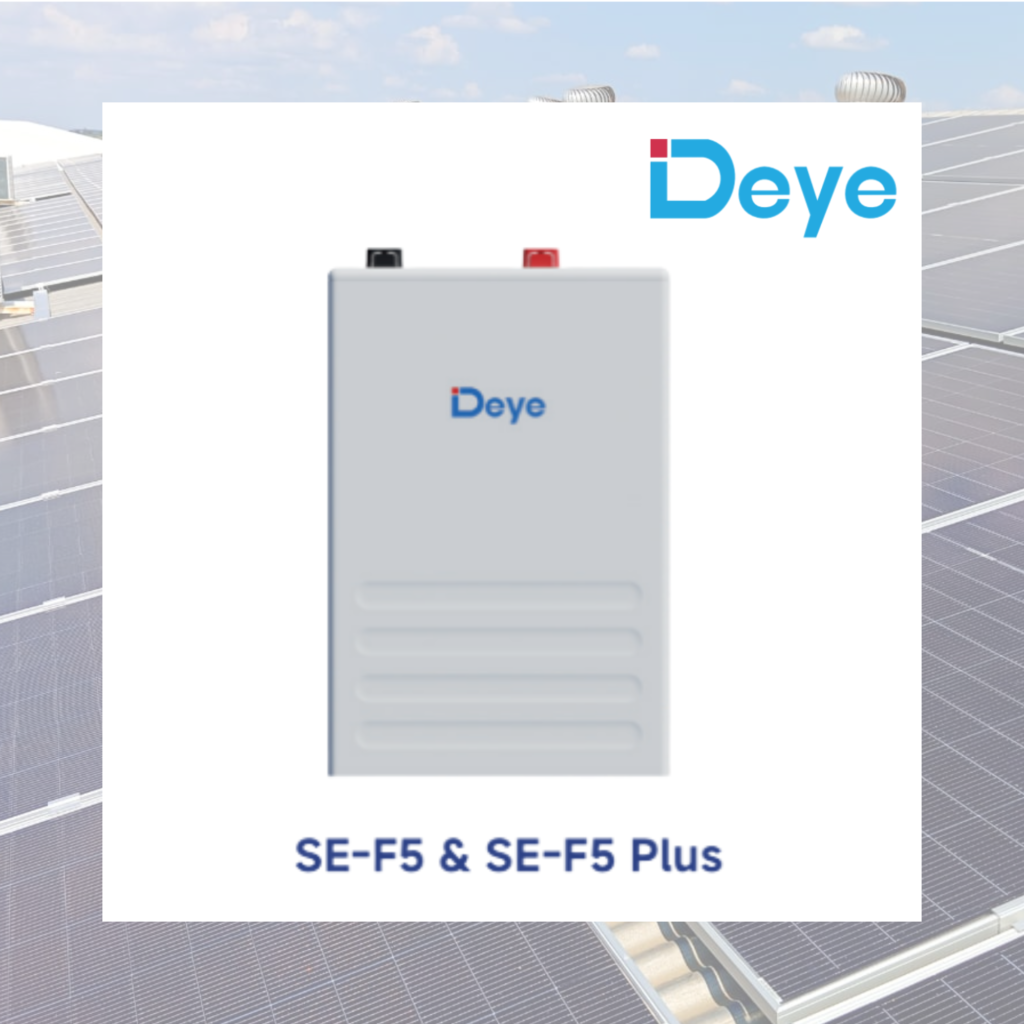 Batería de Litio Deye SE-F5 5.12kWh 51.2V LiFePO4 para Sistemas Solares