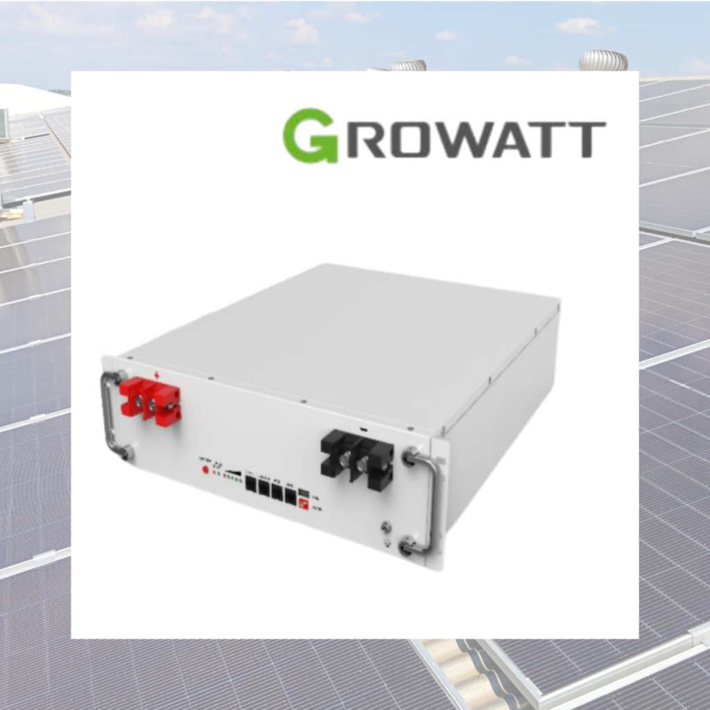 Batería Growatt HOPE 5.5L-A1 5.5kWh 51.2V LiFePO4 para Sistemas Solares Híbridos