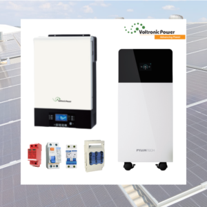 Kit UPS Online 6 kW + Batería de Litio Pylontech Fidus Plus 16 kWh